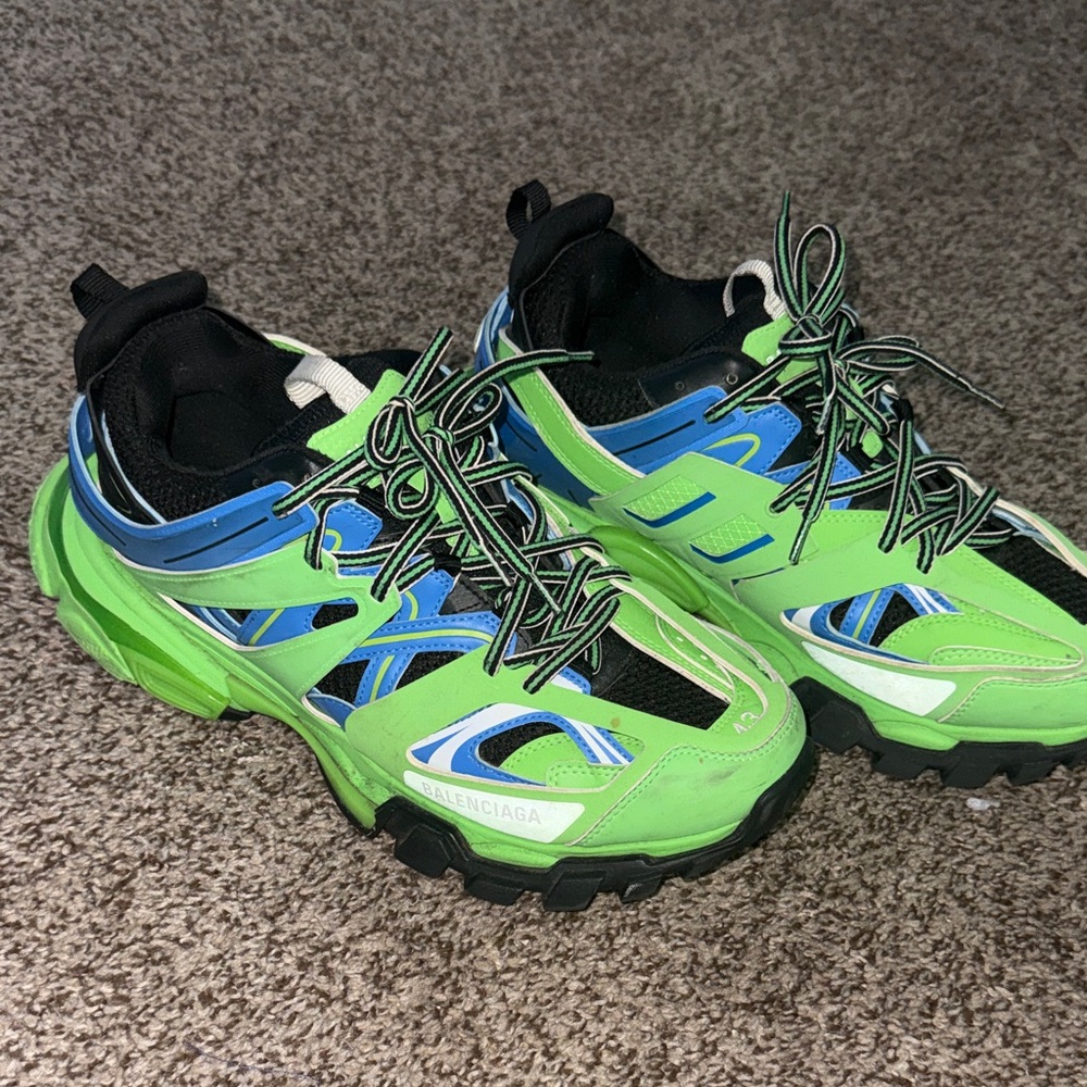Balenciaga trainer Sneakers in Green and Blue